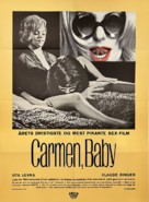 Carmen, Baby - Danish Movie Poster (xs thumbnail)