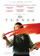 Mr. Turner - Swedish Movie Poster (xs thumbnail)