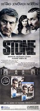 Stone - German Movie Poster (xs thumbnail)