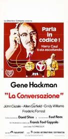 The Conversation - Italian Movie Poster (xs thumbnail)