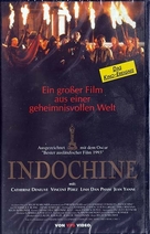 Indochine - German VHS movie cover (xs thumbnail)