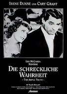 The Awful Truth - German Movie Poster (xs thumbnail)