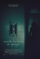 Lights Out - Argentinian Movie Poster (xs thumbnail)