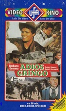 Adi&oacute;s gringo - German VHS movie cover (xs thumbnail)