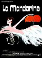La mandarine - French Movie Poster (xs thumbnail)