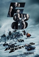 The Fate of the Furious - Croatian Movie Poster (xs thumbnail)