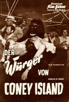 Gorilla at Large - German poster (xs thumbnail)