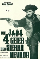 I quattro inesorabili - German poster (xs thumbnail)