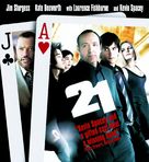 21 - Blu-Ray movie cover (xs thumbnail)