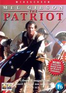 The Patriot - DVD movie cover (xs thumbnail)