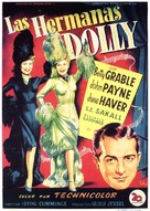 The Dolly Sisters - Spanish Movie Poster (xs thumbnail)