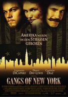 Gangs Of New York - German Movie Poster (xs thumbnail)