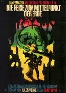 Journey to the Center of the Earth - German Movie Poster (xs thumbnail)