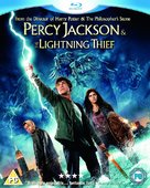 Percy Jackson &amp; the Olympians: The Lightning Thief - British Blu-Ray movie cover (xs thumbnail)