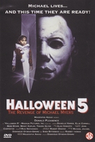 Halloween 5: The Revenge of Michael Myers - Dutch DVD movie cover (xs thumbnail)