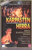Lord of the Flies - Finnish VHS movie cover (xs thumbnail)