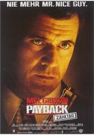 Payback - German Movie Poster (xs thumbnail)