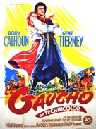 Way of a Gaucho - French Movie Poster (xs thumbnail)