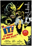 It! The Terror from Beyond Space - Spanish DVD movie cover (xs thumbnail)