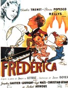 Fr&egrave;d&egrave;rica - French Movie Poster (xs thumbnail)