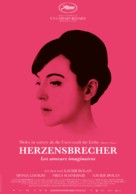 Les amours imaginaires - German Movie Poster (xs thumbnail)