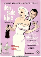 The Seven Year Itch - Danish Movie Poster (xs thumbnail)