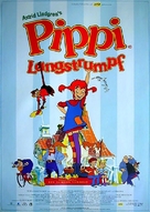 Pippi Longstocking - German Movie Poster (xs thumbnail)