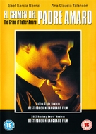 El crimen del Padre Amaro - British DVD movie cover (xs thumbnail)