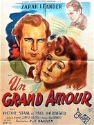 Gro&szlig;e Liebe, Die - French Movie Poster (xs thumbnail)