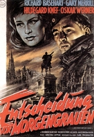 Decision Before Dawn - German Movie Poster (xs thumbnail)