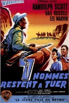 Seven Men from Now - French Movie Poster (xs thumbnail)