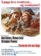 The Man Who Would Be King - Danish Movie Poster (xs thumbnail)