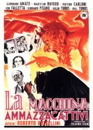 Macchina ammazzacattivi, La - Italian Movie Poster (xs thumbnail)