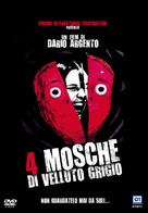 4 mosche di velluto grigio - Italian DVD movie cover (xs thumbnail)
