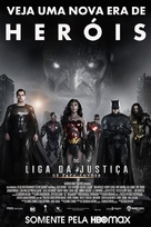 Zack Snyder&#039;s Justice League - Brazilian Movie Poster (xs thumbnail)