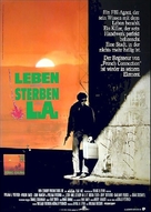 To Live and Die in L.A. - German Theatrical movie poster (xs thumbnail)