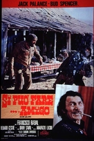 Si pu&ograve; fare... amigo - Italian Movie Poster (xs thumbnail)