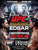 UFC 144: Edgar vs. Henderson - Movie Poster (xs thumbnail)