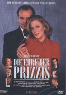 Prizzi&#039;s Honor - German DVD movie cover (xs thumbnail)