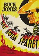 The Red Rider - Swedish Movie Poster (xs thumbnail)