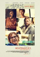 Don&#039;t Worry, He Won&#039;t Get Far on Foot - Latvian Movie Poster (xs thumbnail)