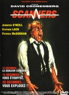 Scanners - French Movie Cover (xs thumbnail)