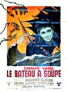 Le bateau &agrave; soupe - French Movie Poster (xs thumbnail)