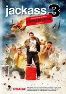 Jackass 3D - Polish DVD movie cover (xs thumbnail)