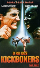 The King of the Kickboxers - Brazilian Movie Cover (xs thumbnail)