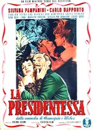 La presidentessa - Italian Movie Poster (xs thumbnail)