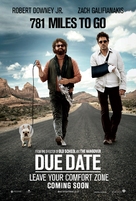 Due Date - British Movie Poster (xs thumbnail)