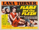Flame and the Flesh - Movie Poster (xs thumbnail)