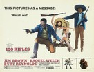100 Rifles - Movie Poster (xs thumbnail)