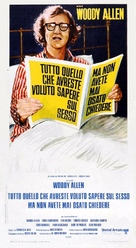 Everything You Always Wanted to Know About Sex * But Were Afraid to Ask - Italian Theatrical movie poster (xs thumbnail)